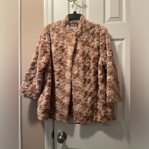 Faux fur jacket